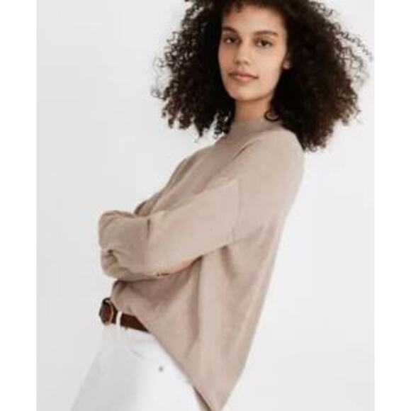 Madewell Ashbury Mockneck Sweater Size XS New with Tags - Picture 2 of 4